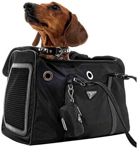 prada dog carrier|prada dog leash.